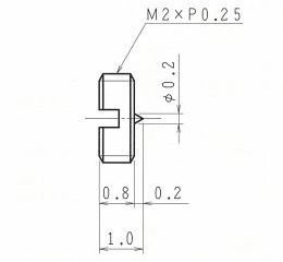 Tiny screws I want to replace. 1.3mm shaft diameter, most are 2.5mm long,  few are 4.5mm long. Thin flat top. What are the correct screw number to  look for? : r/Fasteners